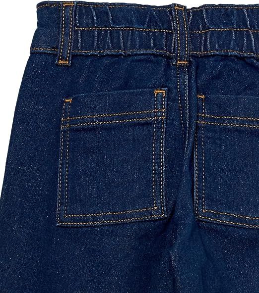 Dark Blue Wide-Leg Jeans image 2